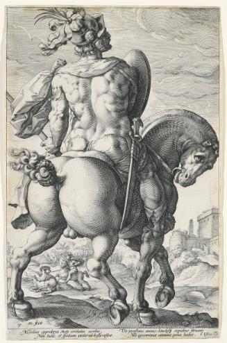 Titus Manlius on Horseback  from  The Roman Heroes series