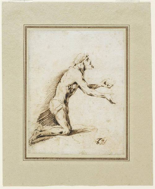 The Kneeling Christ Crowned with Thorns