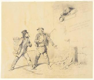 An Artist Discarding his Drawings