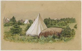 Our Camp at Seven Islands