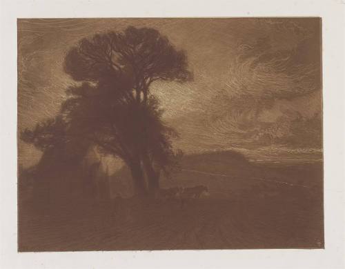 La Chapelle a Minerville  Plate VI from  Cantiques des Créatures