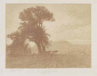 La Chapelle a Minerville  Plate VI from  Cantiques des Créatures