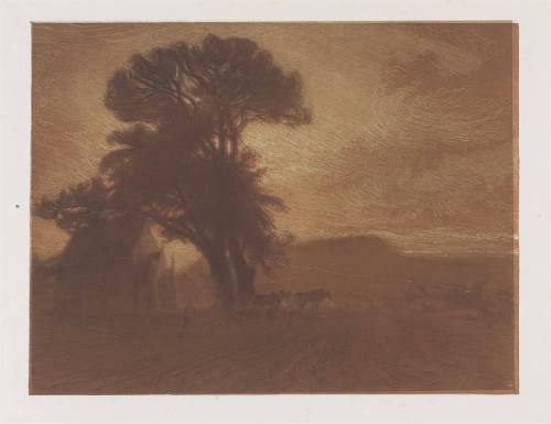 La Chapelle a Minerville  Plate VI from  Cantiques des Créatures