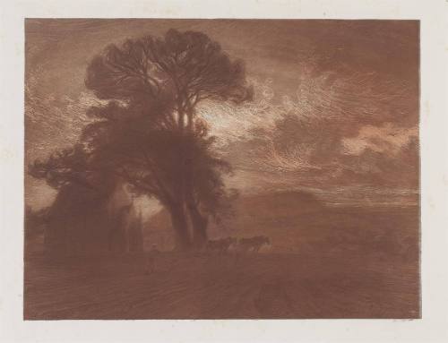 La Chapelle a Minerville  Plate VI from  Cantiques des Créatures