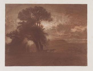 La Chapelle a Minerville  Plate VI from  Cantiques des Créatures