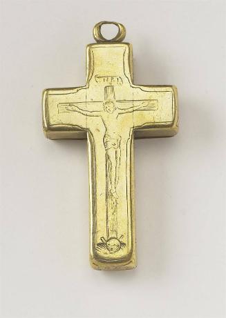 Pectoral Crucifix Dial with Magnetic Compass and Latitude Scale