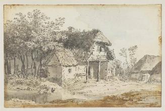 Farmhouse with Three Posts