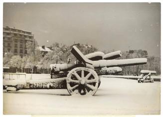 Fresh Snow on Old Guns, Paris, 1939