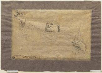 Study of a Saint (recto); Figure Study (verso)