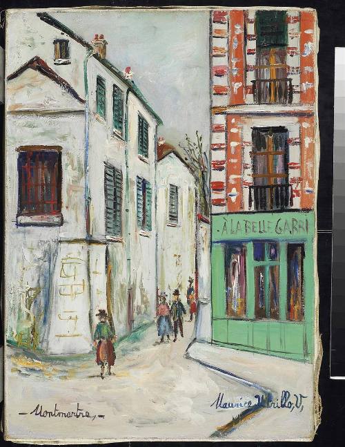 La Belle Gabrielle à Montmartre