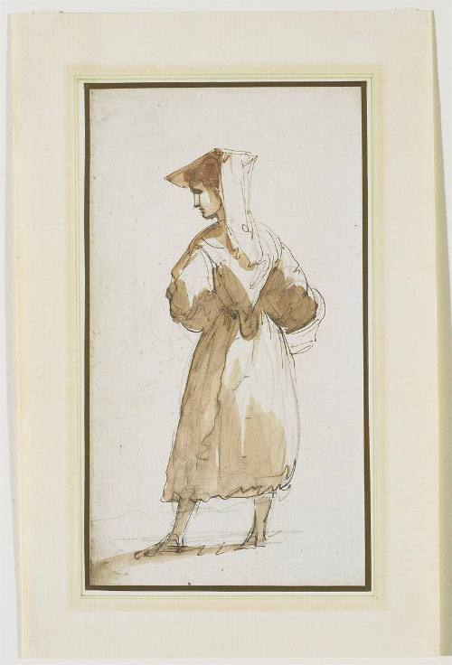 Study of a Peasant Girl