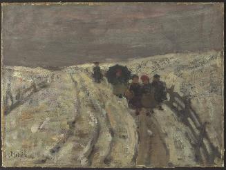 Sketch for "Return from School"