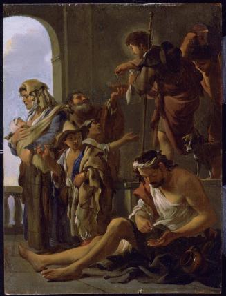 St. Roch Distributing Alms to the Poor