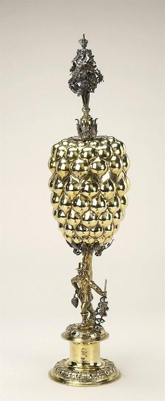 Grape Cup and Cover: Grapevine Stem with Vinesman