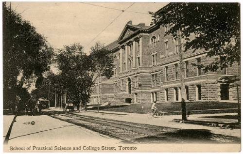 School of Practical Science and College Street, Toronto