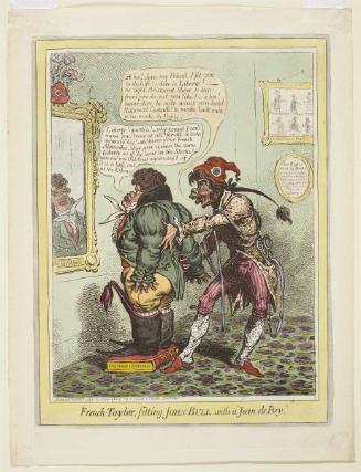 French-Taylor, fitting John Bull with a "Jean de Bry"