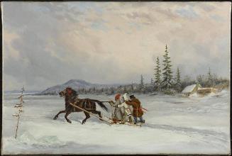 Habitants Sleighing