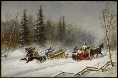 Run off the Road in a Blizzard