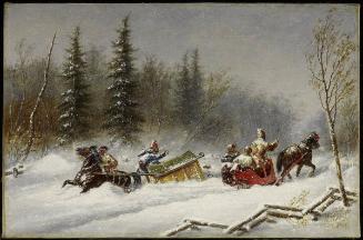 Run off the Road in a Blizzard