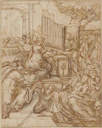 St. Cecilia and the Heavenly Chorus