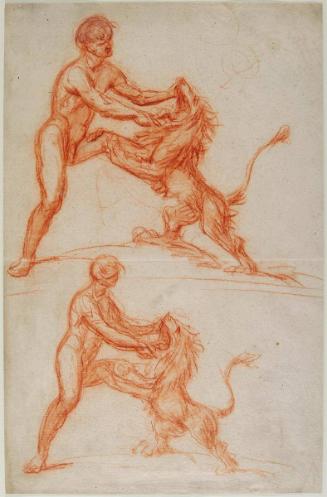 Hercules Subduing the Nemean Lion