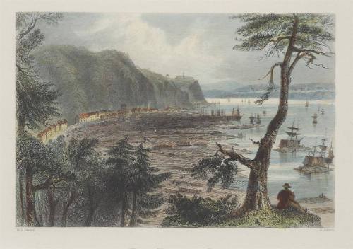 Timber Depot near Quebec