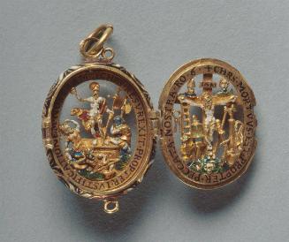 Locket: Resurrection and Crucifixion