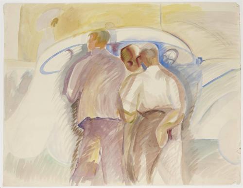 Meeting Outside the Car