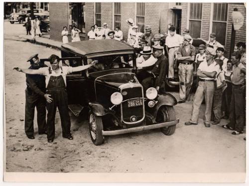 Violent Scenes in U.S. Textile Strike.