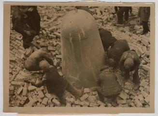 Demolishing a Building on to Air Raid Shelters: They Survived.
