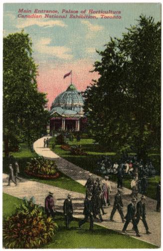 Main Entrance, Palace of Horticulture, Canadian National Exhibition, Toronto