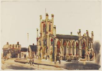 Church with Red Windows