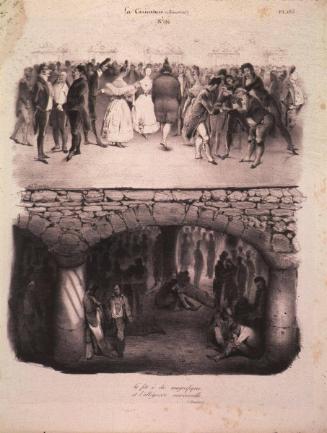 La fête a été magnifique, et l'allégresse universelle from La Caricature