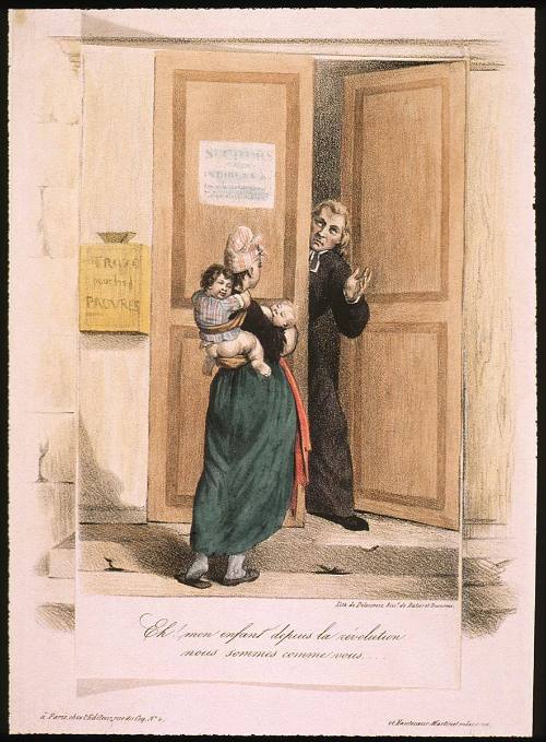 Eh! Mon Enfant depuis la revolution nous sommes comme vous...