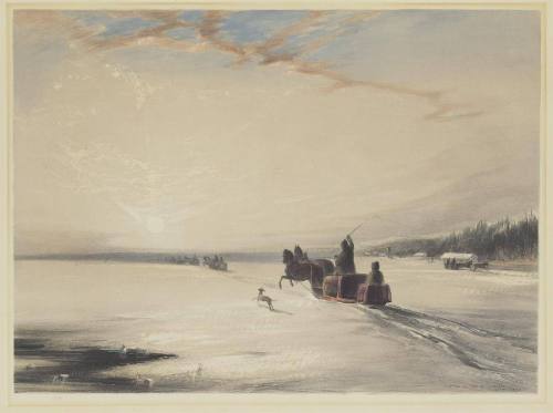 Posting on the St. Lawrence During Winter