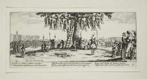 La Pendaison  from "Les Grandes Misères de la Guerre"