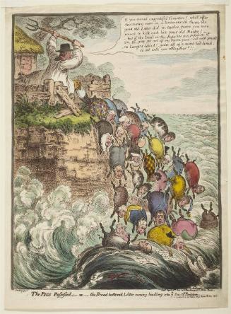 The Pigs Possessed-or-the Broad bottomed Litter running headlong into ye Sea of Perdition