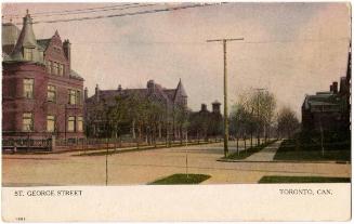 St. George Street - Toronto, Can.,