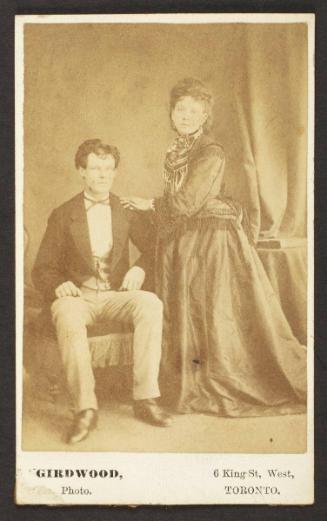 Joe Bywater (1847-1936) and Mary Jane Kerr  [uncle and aunt of Theresa Bywater Peterkin]