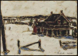 Farm House in Winter