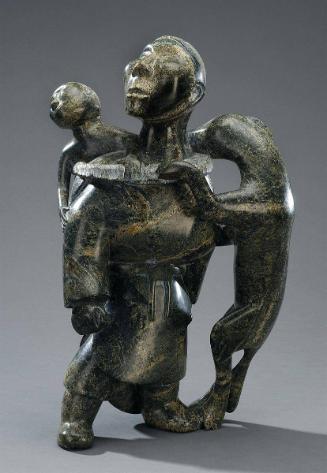 Mother and Child and Dead Animal