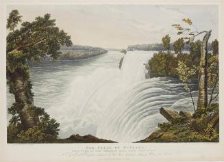 The Falls of Niagara: Plate 5 This View of the American Falls, from Goat Island