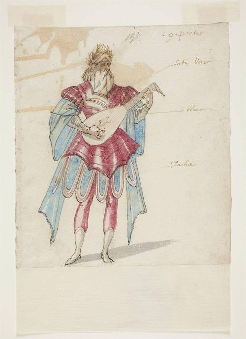 Neuf Poets from the Ballet d'Apollon