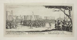 L'Enrolement des Troupes  from "Les Grandes Misères de la Guerre"