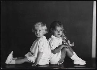Portrait of two cute looking kids.