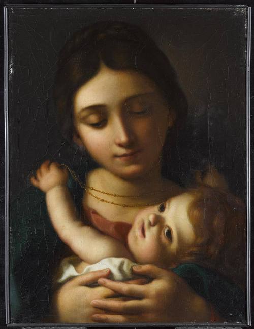 Madonna of the Rosary - after Carlo Cignani (1628-1719)