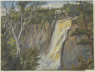 The Falls of Montmorency near Quebec