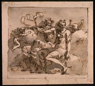 Jupiter and Juno (recto and verso)