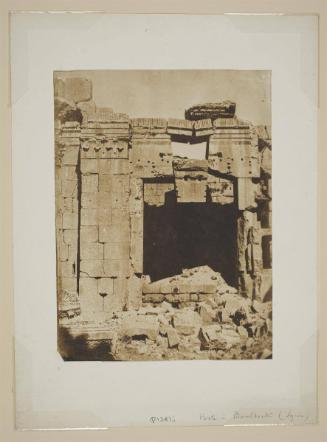 Porte à Baalbeck, Syrie