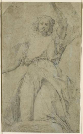 An Angel (recto); A Nude in the Pose of an Angel (verso)